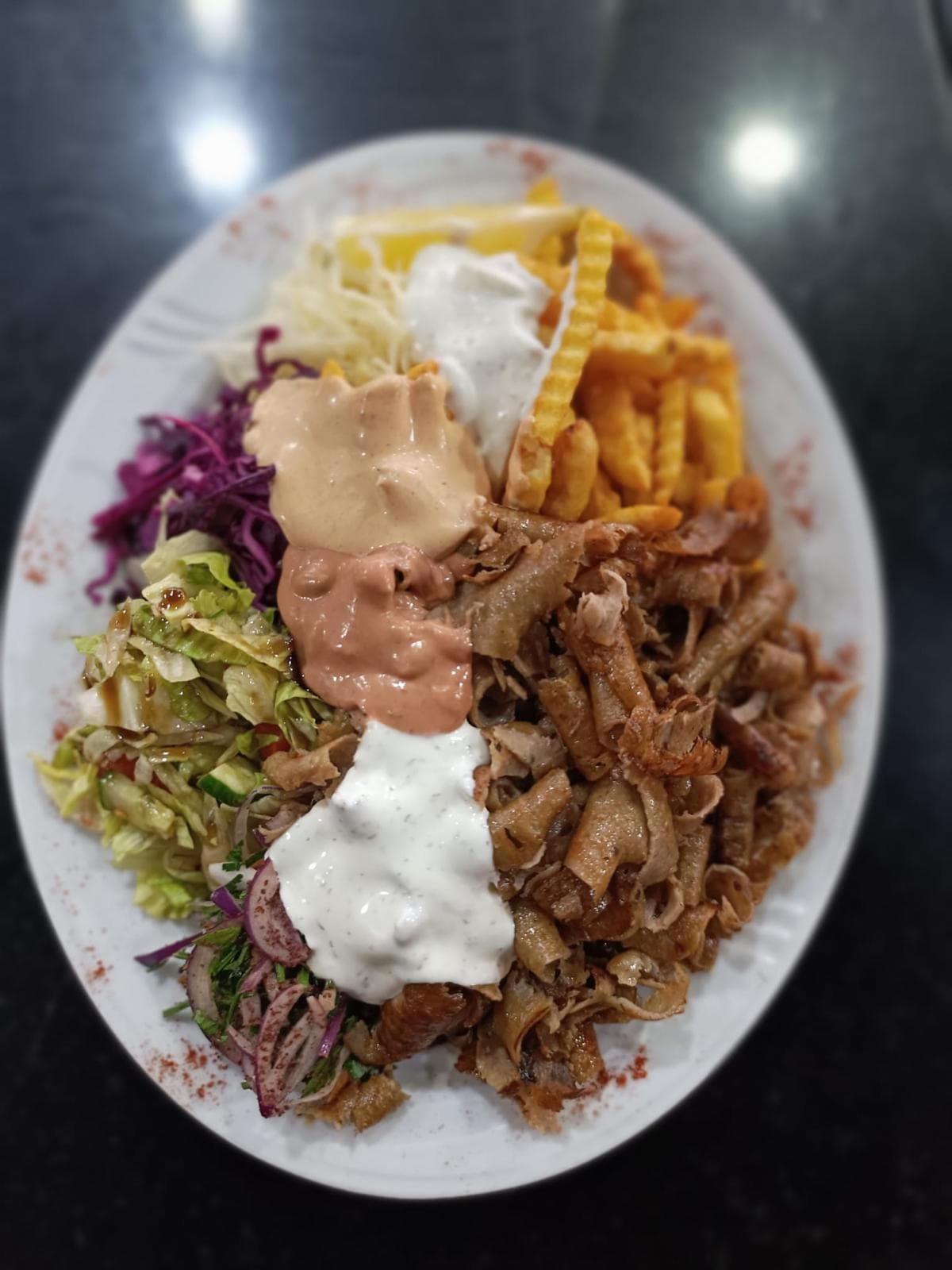 Döner tabağı