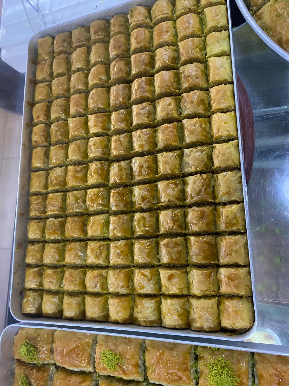 Baklava tepsisi