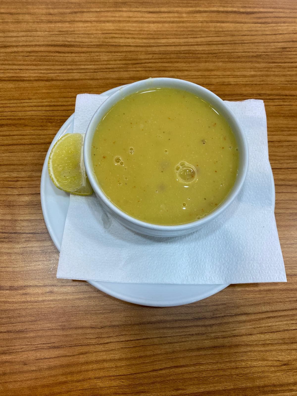Mercimek çorbası